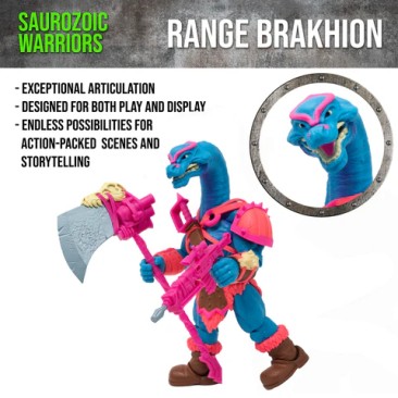 Boss Fight Studio Range Brakhion – Saurozoic Warriors Action Figure