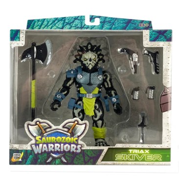 Boss Fight Studio Triax Skiver (Night Lands Deco) – Saurozoic Warriors Action Figure