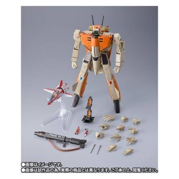 Bandai Macross DX Chogokin VF-1D Valkyrie & Fan Racer