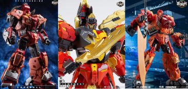 Cang-Toys Chiyou CT-01 Ferocious, CT-02 Landbull, CT-03 Firmament Set of 3