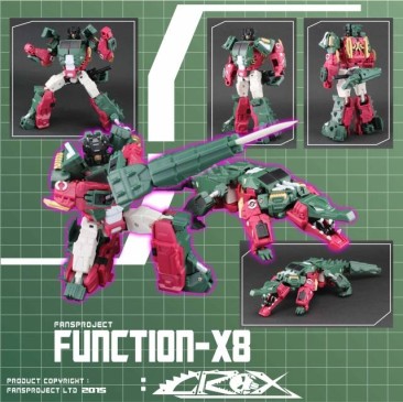 FansProject Function X-8 Crox