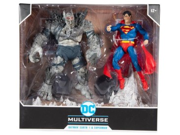 DC Multiverse Dark Nights: Batman Earth 1 (The Devastator) and Superman