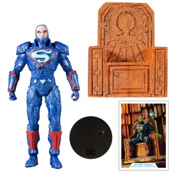 DC Multiverse Justice League: The Darkseid War Lex Luthor Power Suit (Blue)