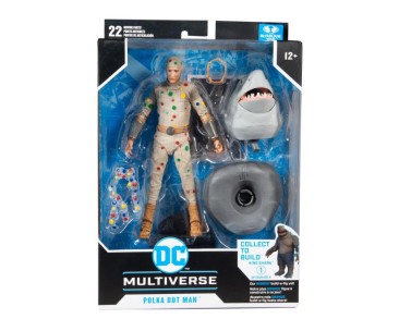 DC Multiverse Suicide Squad Polka Dot Man [King Shark BAF]