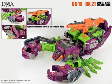 DNA Design DK-21 Scorponok Upgrade Kit [With First Run Bonus]