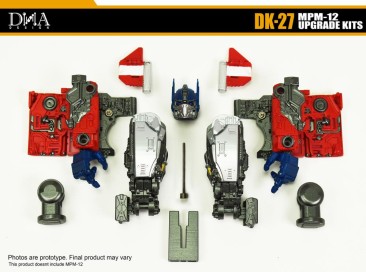 ERS MDNA Design DK-27 Upgrade Kit For MPM-12 Optimus Prime