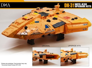 DNA Design DK-31 Upgrade Kit For WFC-K30 Titan Autobot Ark [ clone ]