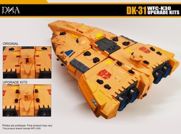 DNA Design DK-31 Upgrade Kit For WFC-K30 Titan Autobot Ark