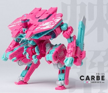 Earnestcore Craft Robot Build RB-05 Carbe [Pink Color] Figure Kit
