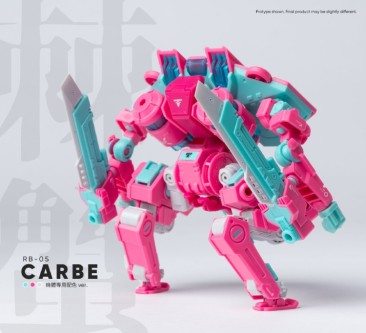 Earnestcore Craft Robot Build RB-05 Carbe [Pink Color] Figure Kit