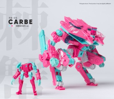 Earnestcore Craft Robot Build RB-05 Carbe [Pink Color] Figure Kit