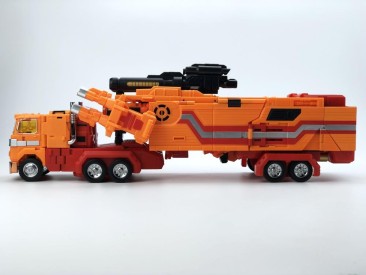 Fans Hobby Master Builder MB-06D Orange Power Baser and MB-11D Orange God Armor Set of 2