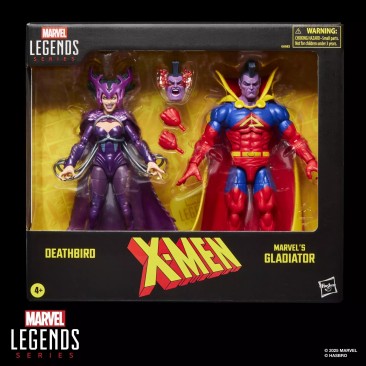 Marvel Legends Series X-Men Deathbird & Marvel’s Gladiator