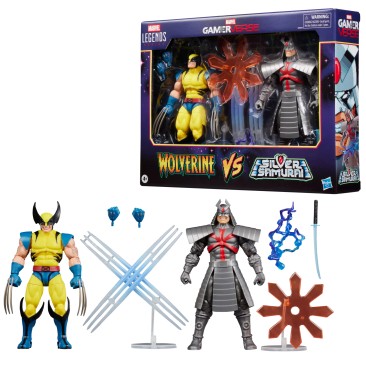Marvel Legends Series Gamerverse Wolverine vs Marvel's Silver Samurai