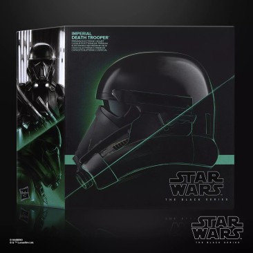 STAR WARS The Black Series Imperial Death Trooper Electronic Helmet