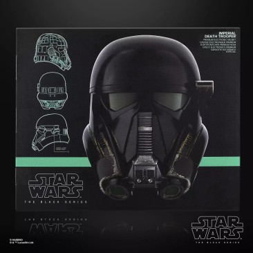 STAR WARS The Black Series Imperial Death Trooper Electronic Helmet