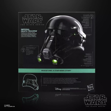 STAR WARS The Black Series Imperial Death Trooper Electronic Helmet