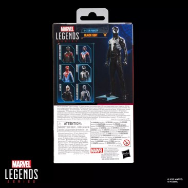 Marvel Legends Series Gamerverse Peter Parker Black Suit