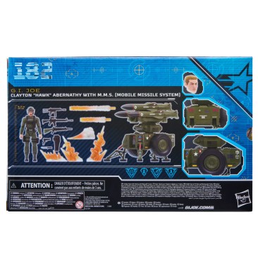 G.I. Joe Classified Series #182, Clayton “Hawk” Abernathy with M.M.S. (Mobile Missile System)