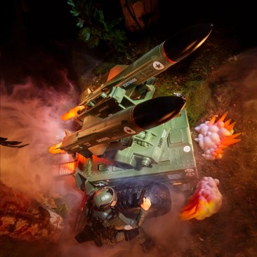 G.I. Joe Classified Series #182, Clayton “Hawk” Abernathy with M.M.S. (Mobile Missile System)