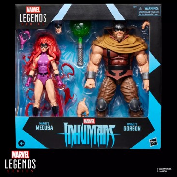 Marvel Legends Series Inhumans Marvel’s Medusa & Marvel’s Gorgon