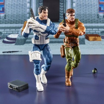 Marvel Legends Series Gamerverse Punisher and Nick Fury