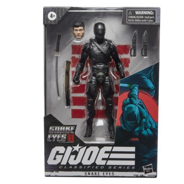 Snake Eyes: G.I. Joe Origins Classified Series 6 Inch Snake Eyes