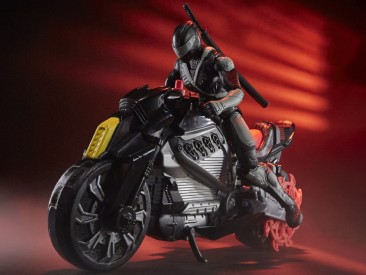 Snake Eyes: G.I. Joe Origins Core Vehicles Snake Eyes with Stealth Cycle