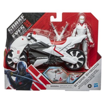 Snake Eyes: G.I. Joe Origins Core Vehicles Storm Shadow with Stealth Cycle