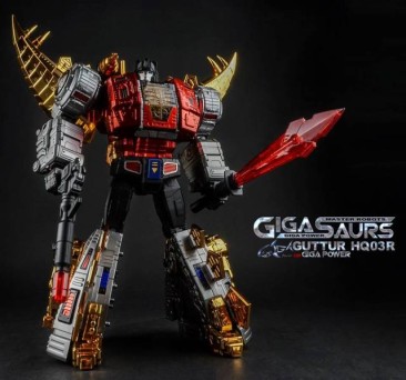 GigaPower Gigasaurs HQ-03R Chrome Guttur [2021 REISSUE]