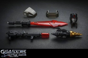 GigaPower Gigasaurs HQ-03R Chrome Guttur [2021 REISSUE]