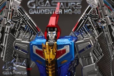 GigaPower Gigasaurs HQ-05R-Blue Chrome Gaudenter [2022 Release]
