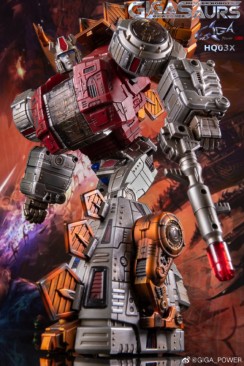 GigaPower Gigasaurs HQ-03X Metallic Guttur Weathered Version