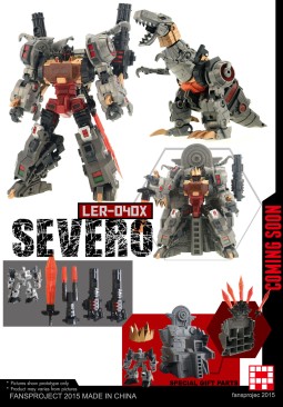 FansProject Lost Exo Realm LER-04DX Severo Deluxe Version