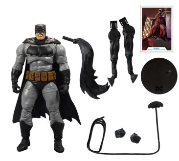 DC Multiverse Batman: The Dark Knight Returns Wave 1 Set of 4 Figures (Batman's Horse BAF)