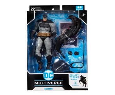 DC Multiverse Batman: The Dark Knight Returns Wave 1 Set of 4 Figures (Batman's Horse BAF)