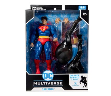 DC Multiverse Batman: The Dark Knight Returns Wave 1 Set of 4 Figures (Batman's Horse BAF)