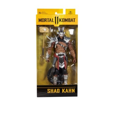 McFarlane Toys Mortal Kombat XI (11) Shao Kahn Platinum Version