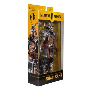 McFarlane Toys Mortal Kombat XI (11) Shao Kahn Platinum Version