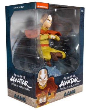 Avatar: The Last Airbender Aang Figure Riding Air Scooter 12 Inch Figure