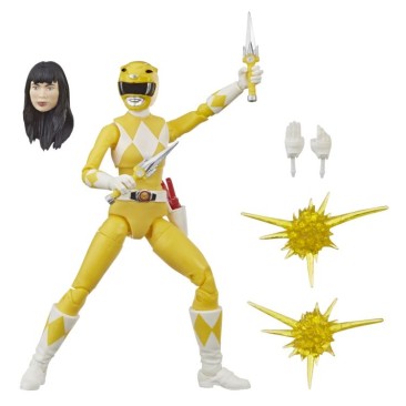 Power Rangers Mighty Morphin Lightning Collection Yellow Ranger