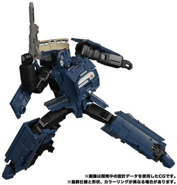 Masterpiece MPG-02 Trainbot Getsuei [Raiden Combiner]