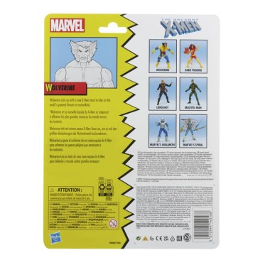 Marvel Legends Retro Collection 6" The Uncanny X-Men Wolverine