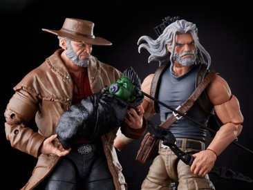 X-Men 20th Anniversary Marvel Legends Old Man Logan And Hawkeye