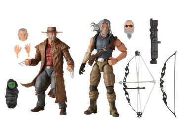 X-Men 20th Anniversary Marvel Legends Old Man Logan And Hawkeye