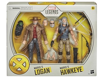 X-Men 20th Anniversary Marvel Legends Old Man Logan And Hawkeye