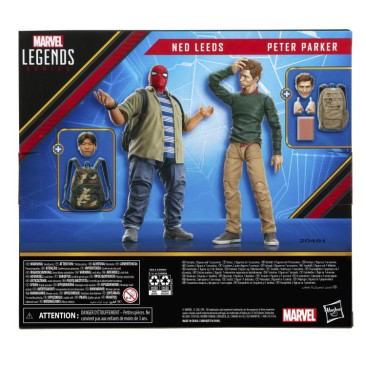 Marvel Legends Spider-Man: Homecoming Peter Parker & Ned Leeds Two-Pack