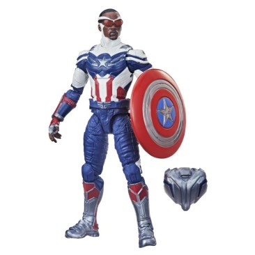 Marvel Legends The Falcon and the Winter Soldier Captain America [Captain America Flight Gear BAF]