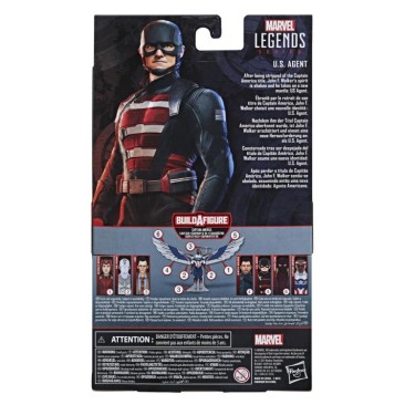 Disney+ Marvel Legends Wave 1 Set of 7 Figures (Captain America Flight Gear BAF)