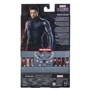 Marvel Legends The Falcon and the Winter Soldier Winter Soldier [Captain America Flight Gear BAF]